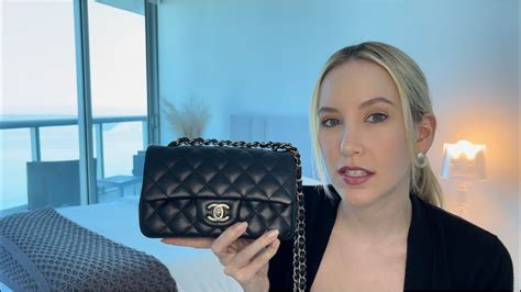 mini rectangle chanel bag|CHANEL Rectangle Mini Flap Bag Review + What Fits Inside.